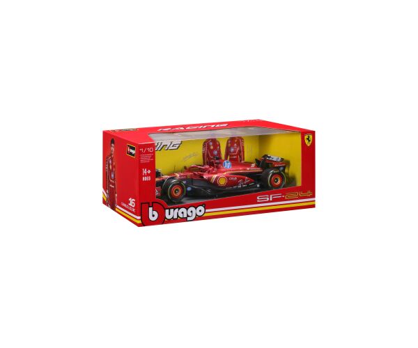 Bburago 1:18 Formula F1 Ferrari Scuderia SF-24(2024) nr.16 Charles Leclerc  - with driver and decora