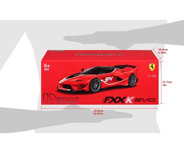 Bburago 1:18 Ferrari Signature series FXX-K EVO No.54 (red)