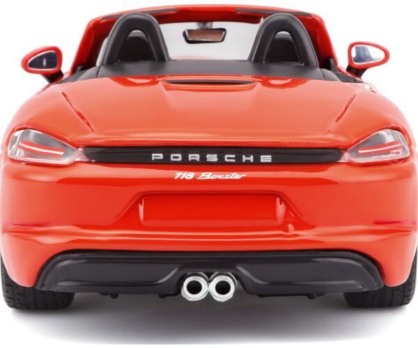 Bburago 1:24 Porsche 718 Boxster oranžová 18-21087