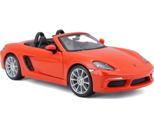 Bburago 1:24 Porsche 718 Boxster oranžová 18-21087