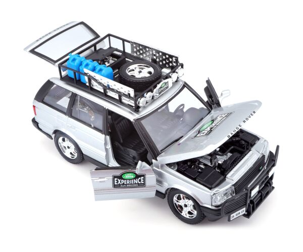 Bburago Range Rover stříbrná 1:24