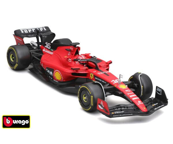 Bburago 1:24 Formula F1 Ferrari Scuderia SF-23 (2023) nr.16 Charles Leclerc  - Hard Case