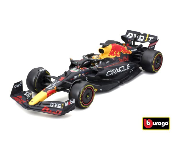 Bburago 1:24 Formula F1 Oracle Red Bull Racing RB18(2022) nr.1 Max Verstappen s řidičem