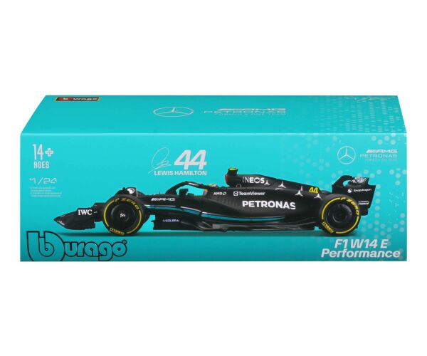 Bburago 1:24 Formule F1 Mercedes-AMG Petronas W14 E Performance(2023) nr.44 Lewis Hamilton