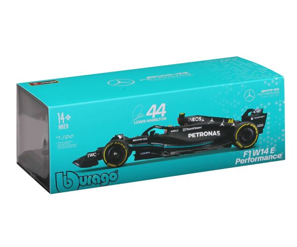 Bburago 1:24 Formule F1 Mercedes-AMG Petronas W14 E Performance(2023) nr.44 Lewis Hamilton