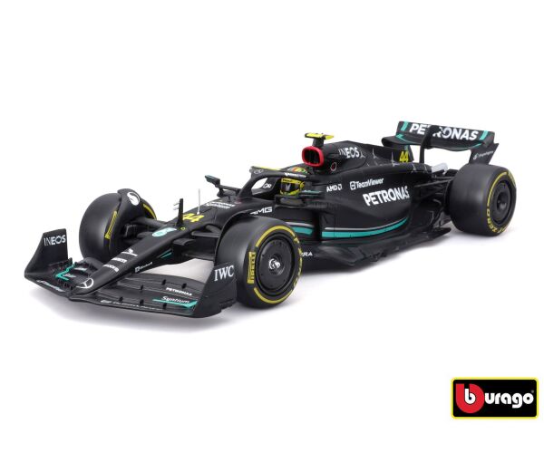 Bburago 1:24 Formule F1 Mercedes-AMG Petronas W14 E Performance(2023) nr.44 Lewis Hamilton