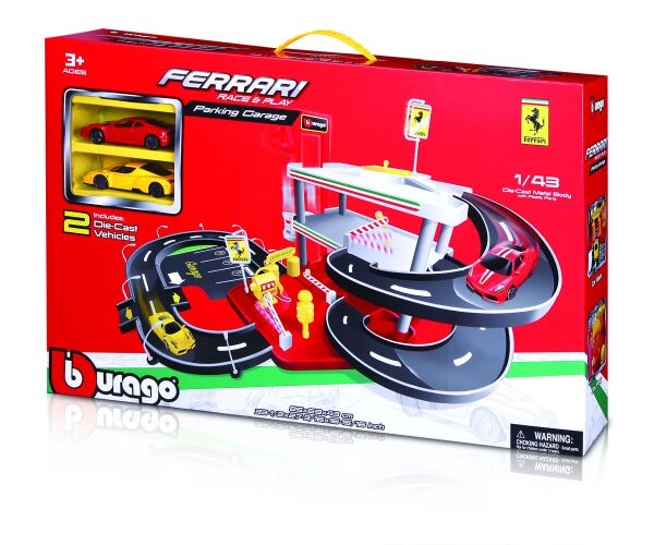 Bburago Ferrari Race & Play garáž