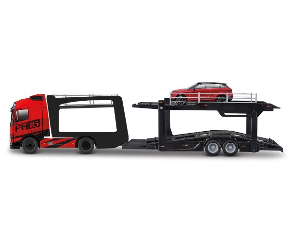 Bburago 1:43 STR FIRE Multicar Carrier - Volvo FH16 w/Land Rover LRX Concept