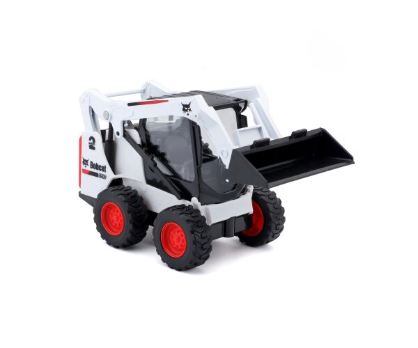 Bburago 10 cm Bobcat S590 Skid-Steer Loader w/bucket