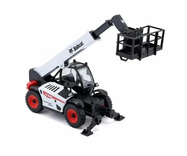 Bburago 1:50 Bobcat T40.180SLP Telehandler w/Man Platform