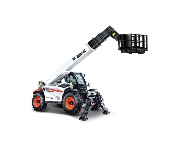 Bburago 1:50 Bobcat T40.180SLP Telehandler w/Man Platform