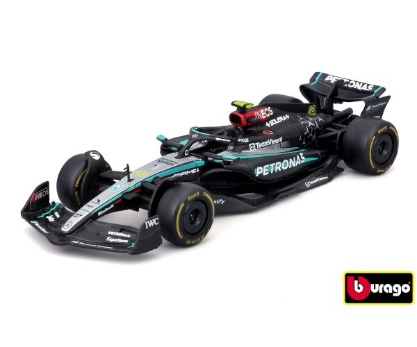 Bburago 1:43 RACE Formula F1 - Mercedes-AMG F1 W15 Performance (2024) #44 Lewis Hamilton