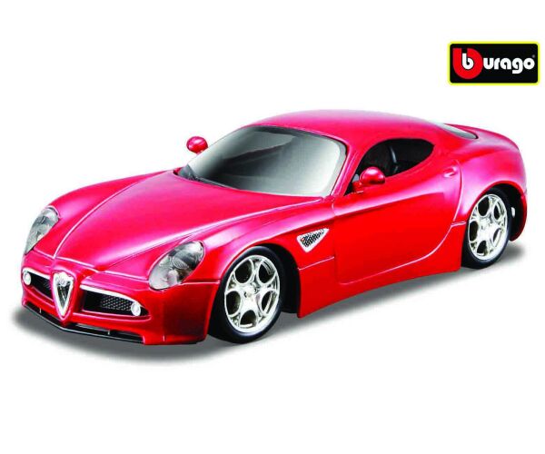 Bburago 1:32 Alfa 8C Competizione (2007) Red