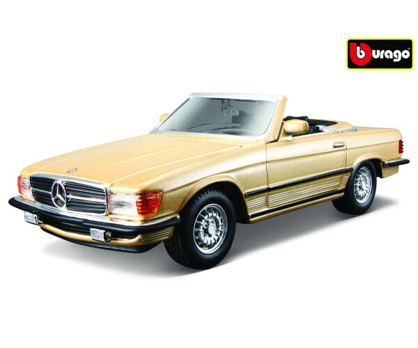 Bburago 1:32 Mercedes Benz 450 SL (1977) Gold