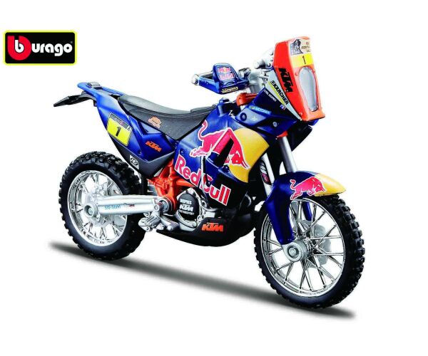 Bburago 1:18 WRB KTM CYCLE - KTM 450 Rally (Dakar Rally)