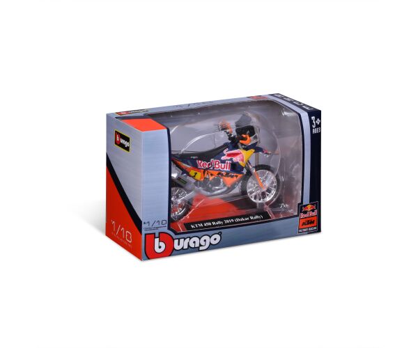 Bburago 1:18 Cycle Red Bull KTM Rally Dakar 2019