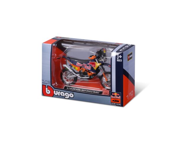 Bburago 1:18 Cycle Red Bull KTM Rally Dakar 2019