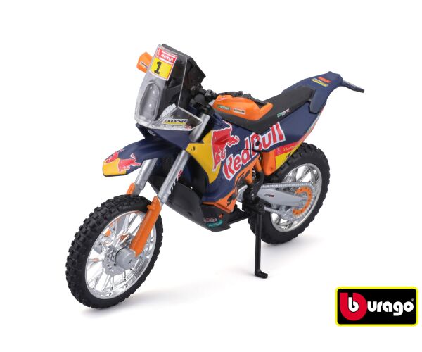 Bburago 1:18 Cycle Red Bull KTM Rally Dakar 2019