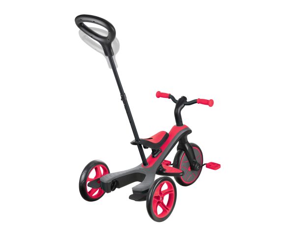 Globber Tříkolka dětská 4v1 - New Red