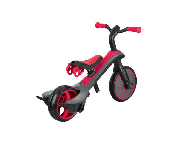 Globber Tříkolka dětská 4v1 - New Red