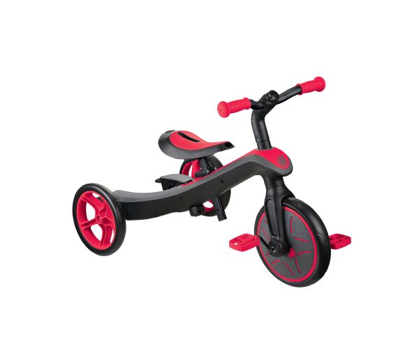 Globber Tříkolka dětská 4v1 - New Red