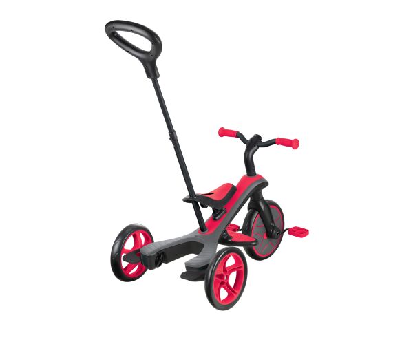 Globber Tříkolka dětská 4v1 - New Red