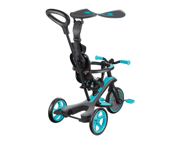Globber Tříkolka dětská 4v1 - Teal