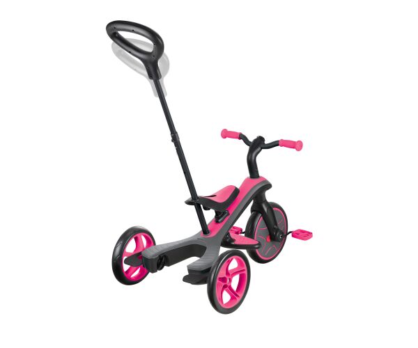 Globber Tříkolka dětská 4v1 - Fuchsia Pink