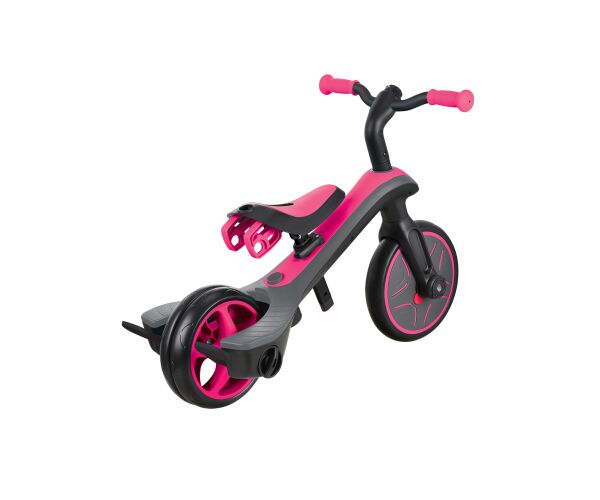 Globber Tříkolka dětská 4v1 - Fuchsia Pink