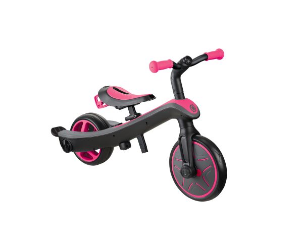 Globber Tříkolka dětská 4v1 - Fuchsia Pink