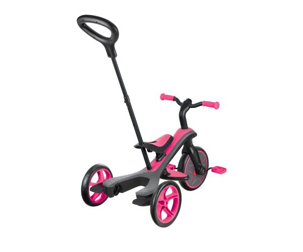 Globber Tříkolka dětská 4v1 - Fuchsia Pink