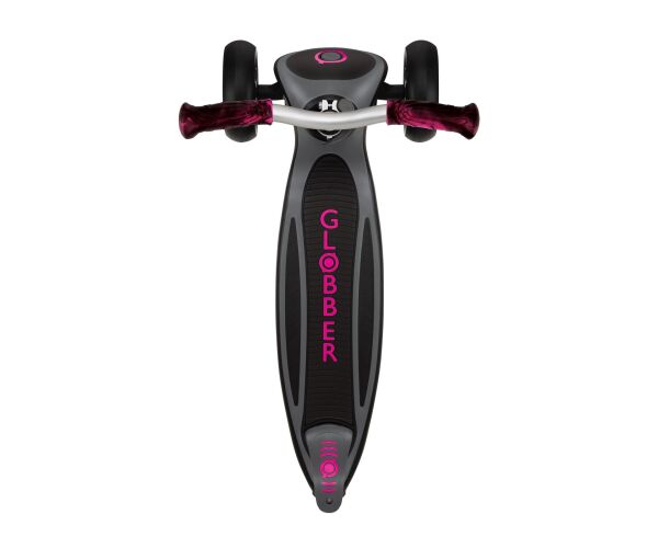 Globber koloběžka Master Prime Black - Neon Pink