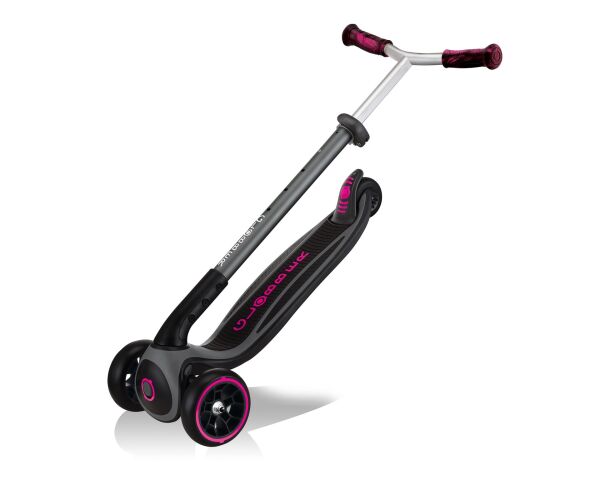 Globber koloběžka Master Prime Black - Neon Pink