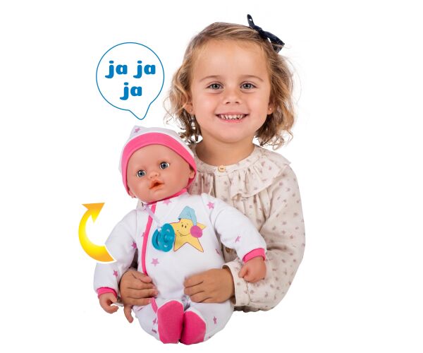 Miminko mrkací se zvuky 40 cm