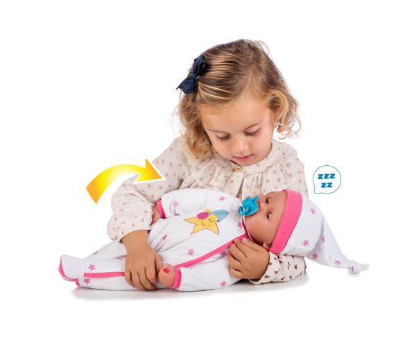 Miminko mrkací se zvuky 40 cm