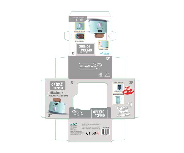 Topinkovač pro děti - Český obal