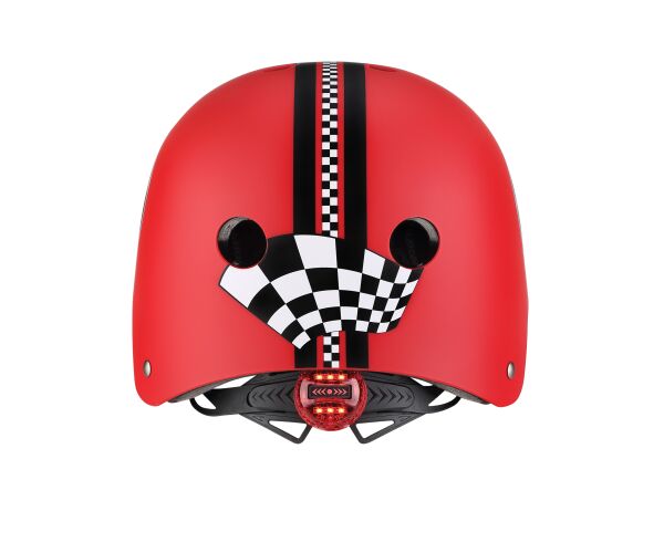Globber Dětská přilba Elite New Red Racing XS/S (48-53 cm)