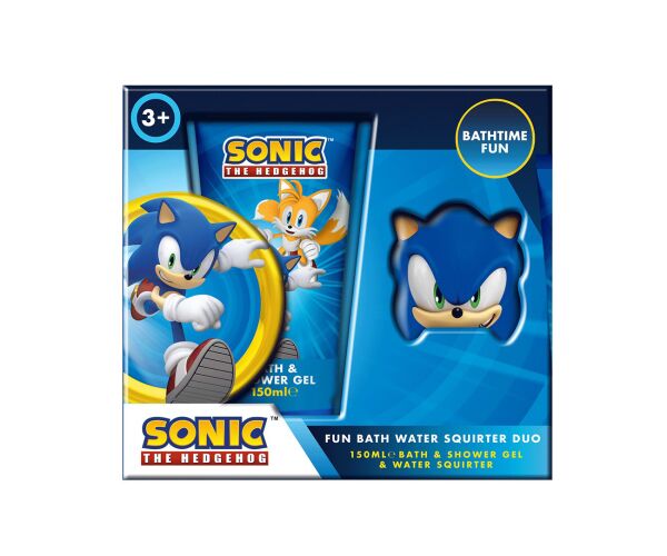 Sonic Sada sprchový gel a pěna do koupele 150 ml a koupací stříkátko