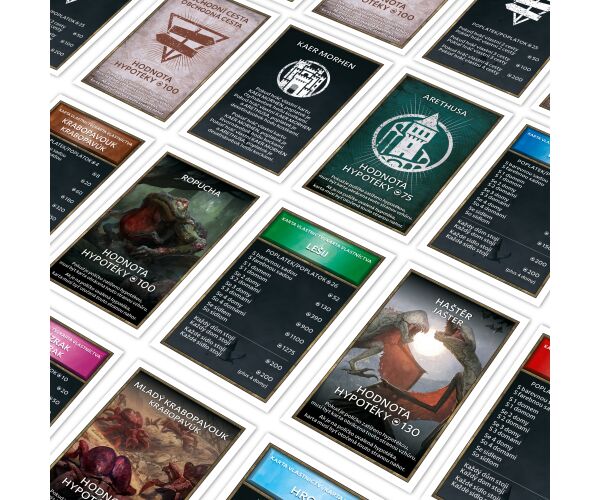 MONOPOLY Zaklínač The Witcher CZ