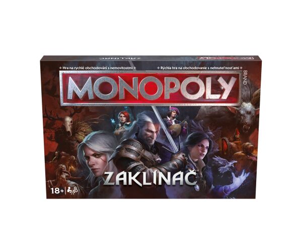 MONOPOLY Zaklínač The Witcher CZ