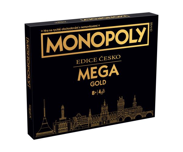 MONOPOLY MEGA Gold Česko