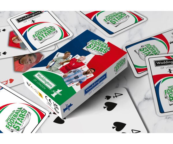 Hrací karty Waddingtons World Football Stars