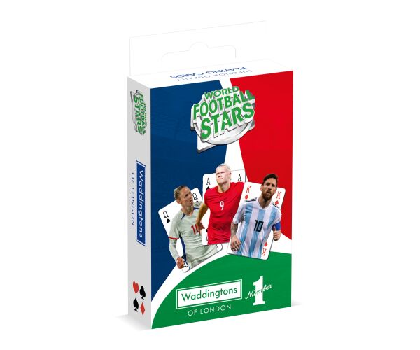 Hrací karty Waddingtons World Football Stars