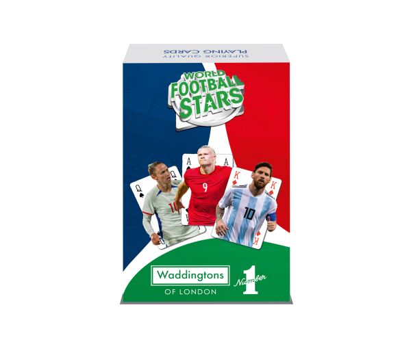 Hrací karty Waddingtons World Football Stars