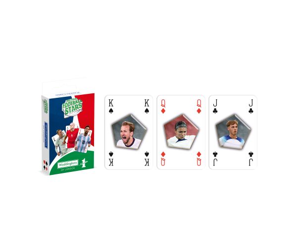 Hrací karty Waddingtons World Football Stars