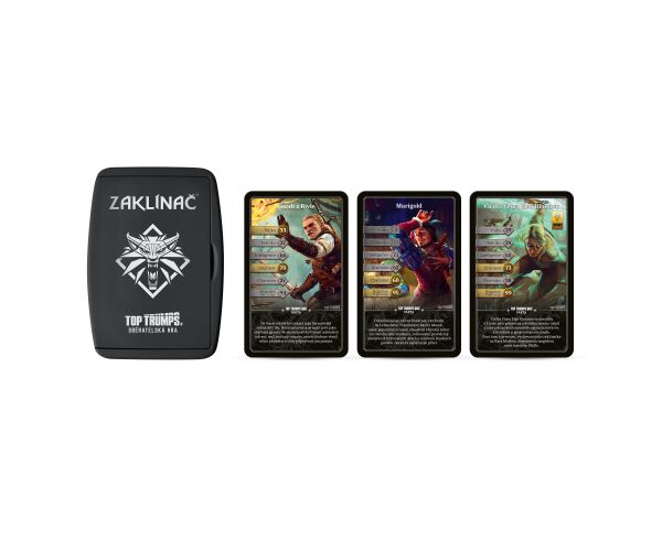 Zaklínač Top Trumps sběratelská karetní hra