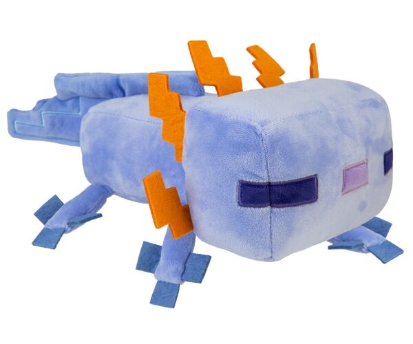 Minecraft plyš Axolotl modrý 28 cm