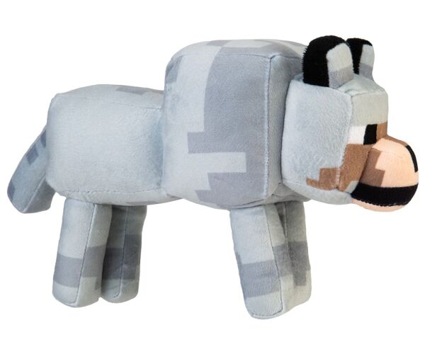 Minecraft plyš Vlk 28 cm