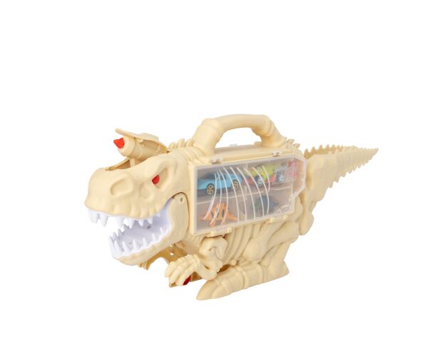 Dino s auty střílející 47 cm