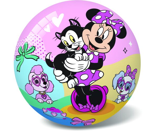 Míč Minnie gumový - nenafouknutý 23 cm
